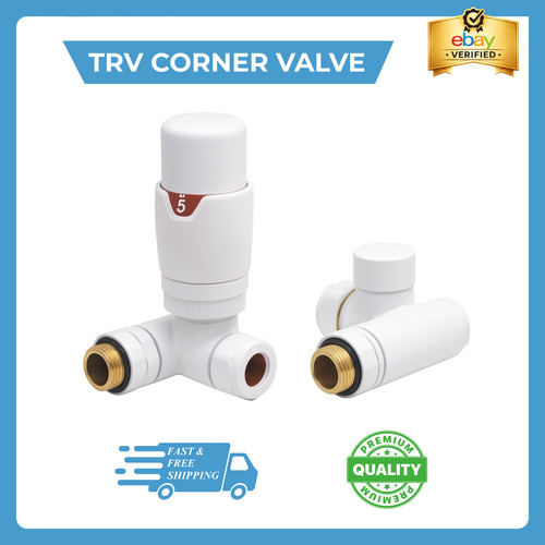 Corner trv radiator valve - corner,