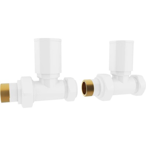 Radiator valve straight - valve, manual