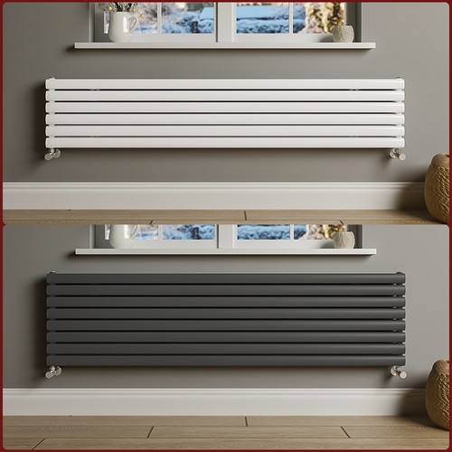Designer horizontal radiator - designer,