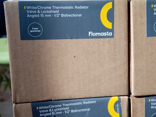 Flomasta white chrome trv - ,