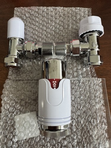 Flomasta white chrome trv - flomasta,